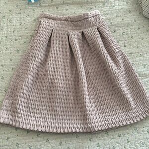 Beautiful Textured pink skirt with pockets
